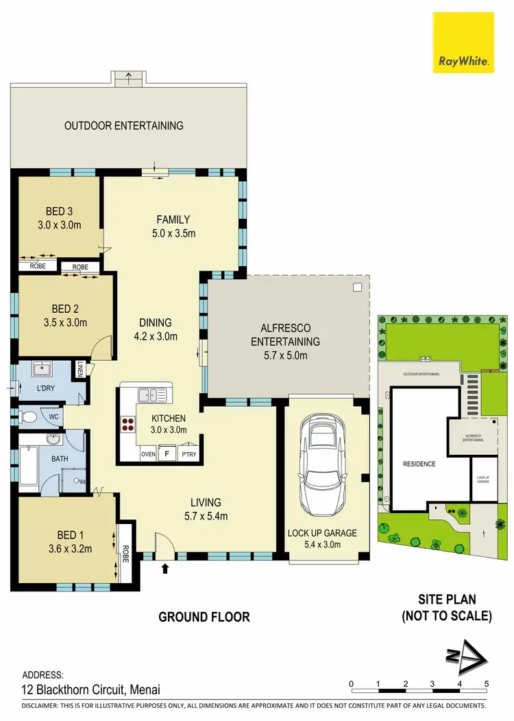 Floorplan of Homely house listing, 12 Blackthorn Circuit, Menai NSW 2234