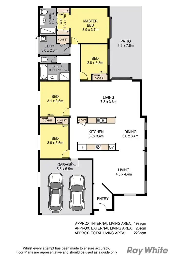 Floorplan of Homely house listing, 6 Reid Court, Bracken Ridge QLD 4017