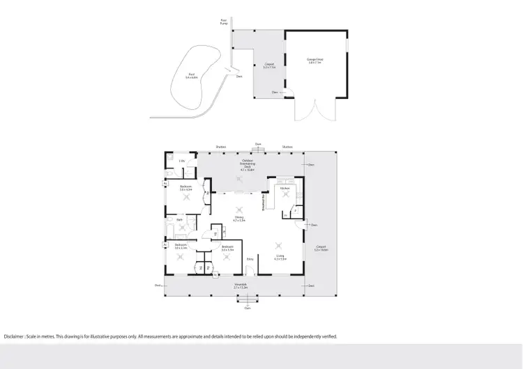Floorplan of Homely house listing, 23 Fong Way, Cable Beach WA 6726