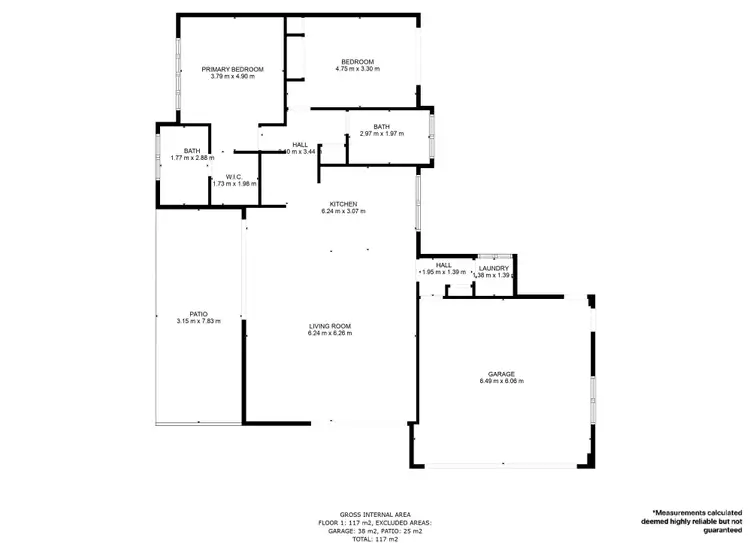 Floorplan of Homely house listing, 1/9 Nautilus Street, Mission Beach QLD 4852
