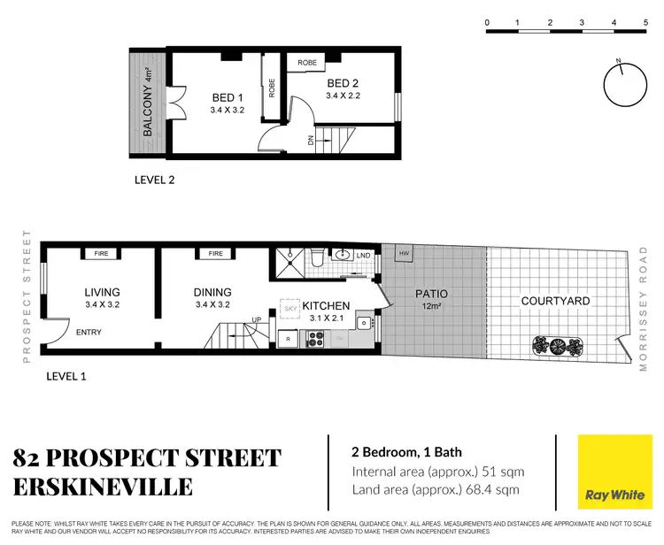 Floorplan of Homely house listing, 82 Prospect Street, Erskineville NSW 2043