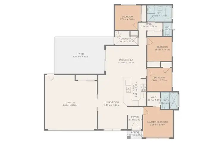 Floorplan of Homely house listing, 8 Canterbury Road, Emerald QLD 4720