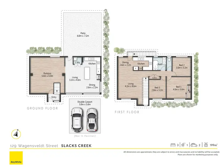 Floorplan of Homely house listing, 129 Wagensveldt Street, Slacks Creek QLD 4127