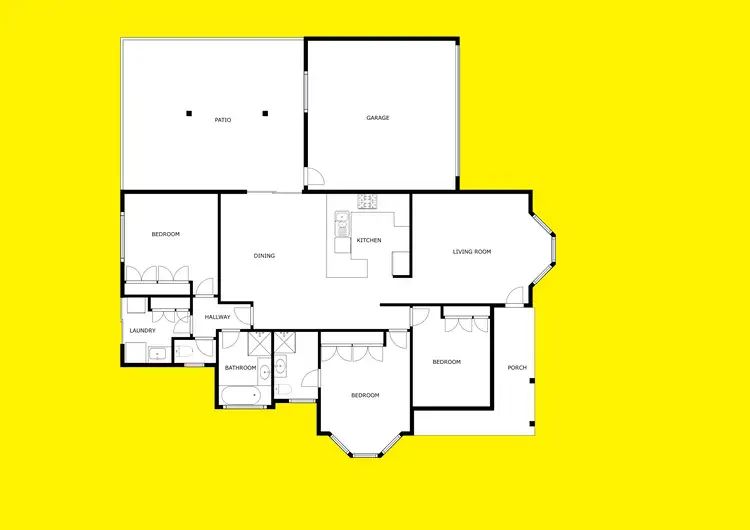 Floorplan of Homely house listing, 527 Walnut Avenue, Mildura VIC 3500