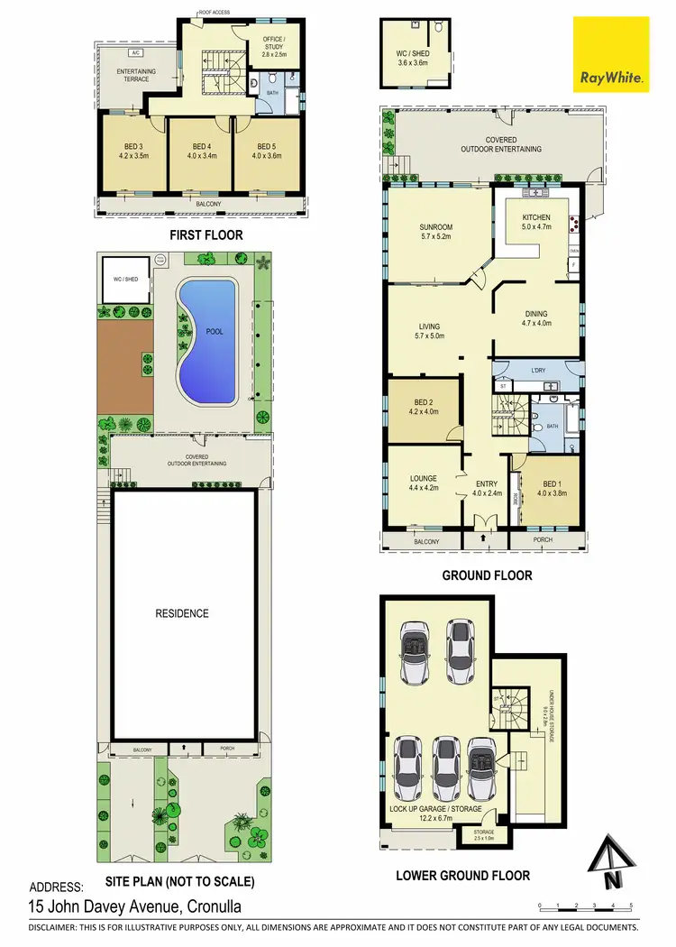 Floorplan of Homely house listing, 15 John Davey Avenue, Cronulla NSW 2230