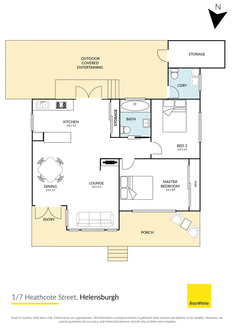 Floorplan of Homely house listing, 1/7 Heathcote Street, Helensburgh NSW 2508