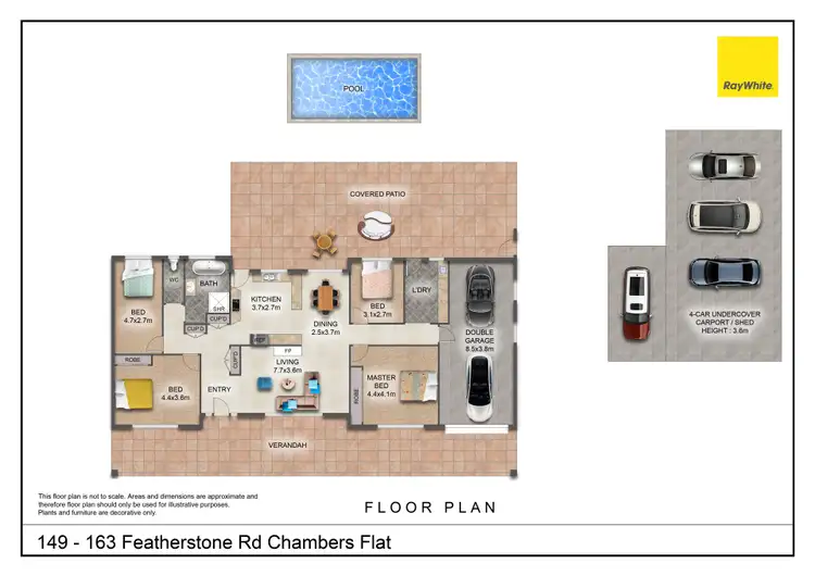 Floorplan of Homely house listing, 149-163 Featherstone Road, Chambers Flat QLD 4133