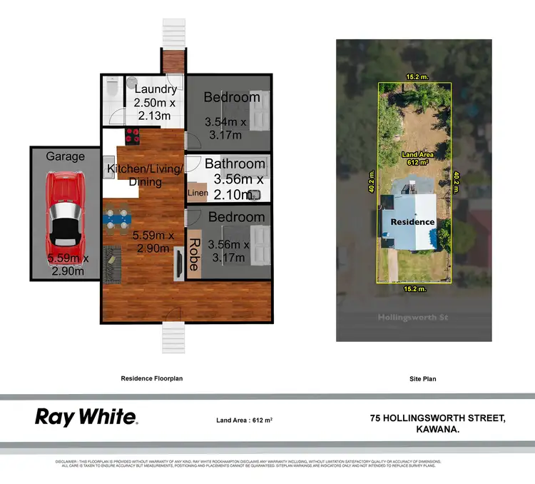 Floorplan of Homely house listing, 75 Hollingsworth Street, Kawana QLD 4701