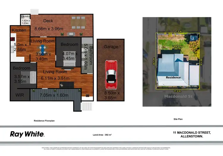Floorplan of Homely house listing, 11 Macdonald Street, Allenstown QLD 4700