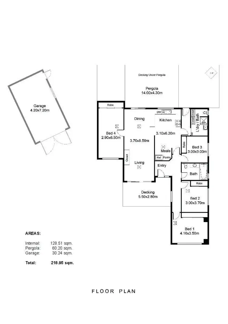 Floorplan of Homely house listing, 15 Carnegie Crescent, Netley SA 5037