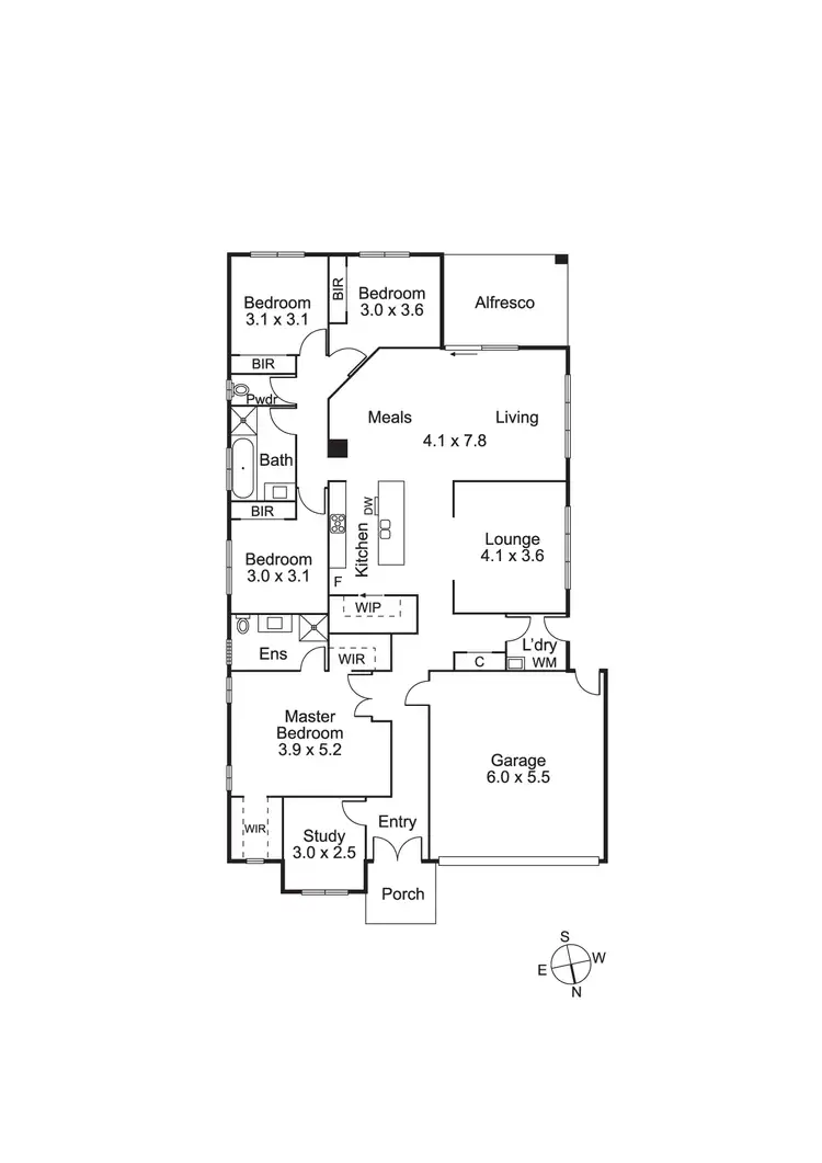 Floorplan of Homely house listing, 41 Midland Road, Doreen VIC 3754