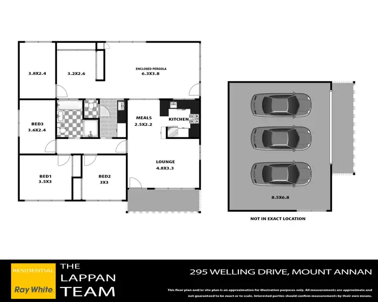 Floorplan of Homely house listing, 295 welling Drive, Mount Annan NSW 2567