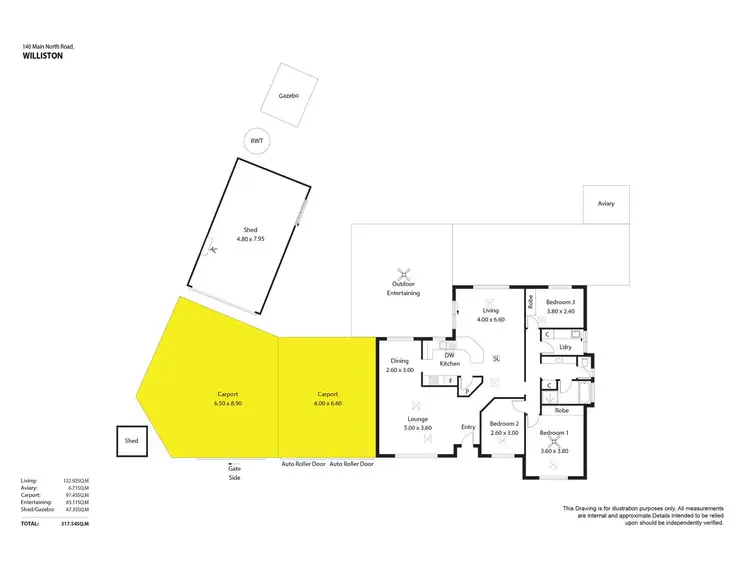 Floorplan of Homely house listing, 140 Main North Road, Willaston SA 5118