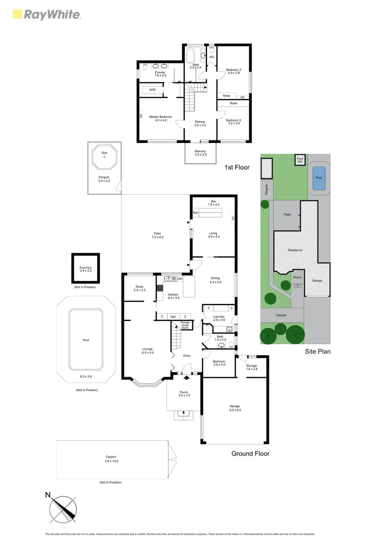 Floorplan of Homely house listing, 8 Burgess Drive, Langwarrin VIC 3910