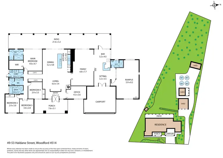 Floorplan of Homely house listing, 49-53 Haldane Street, Woodford QLD 4514