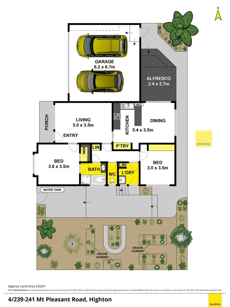Floorplan of Homely townhouse listing, 4/239-241 Mount Pleasant Road, Highton VIC 3216