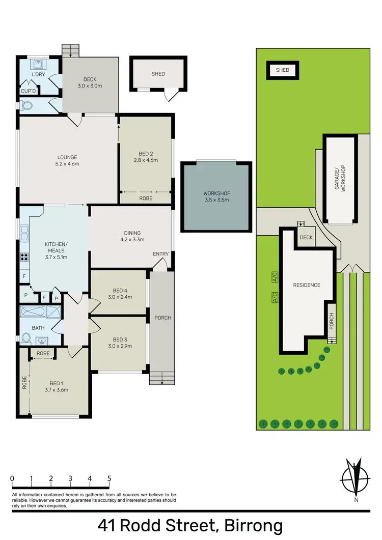 Floorplan of Homely house listing, 41 Rodd Street, Birrong NSW 2143