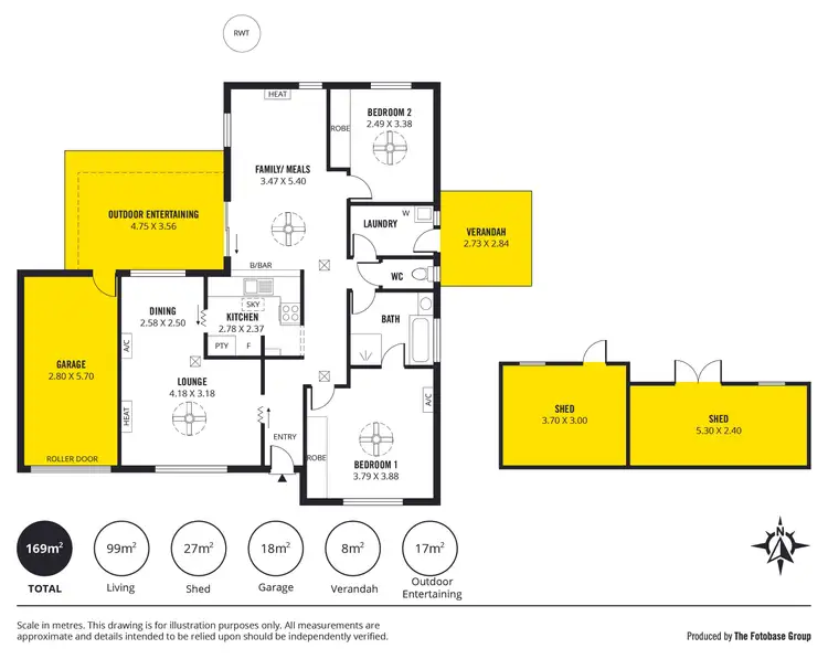 Floorplan of Homely house listing, 47 Candy Road, O'halloran Hill SA 5158