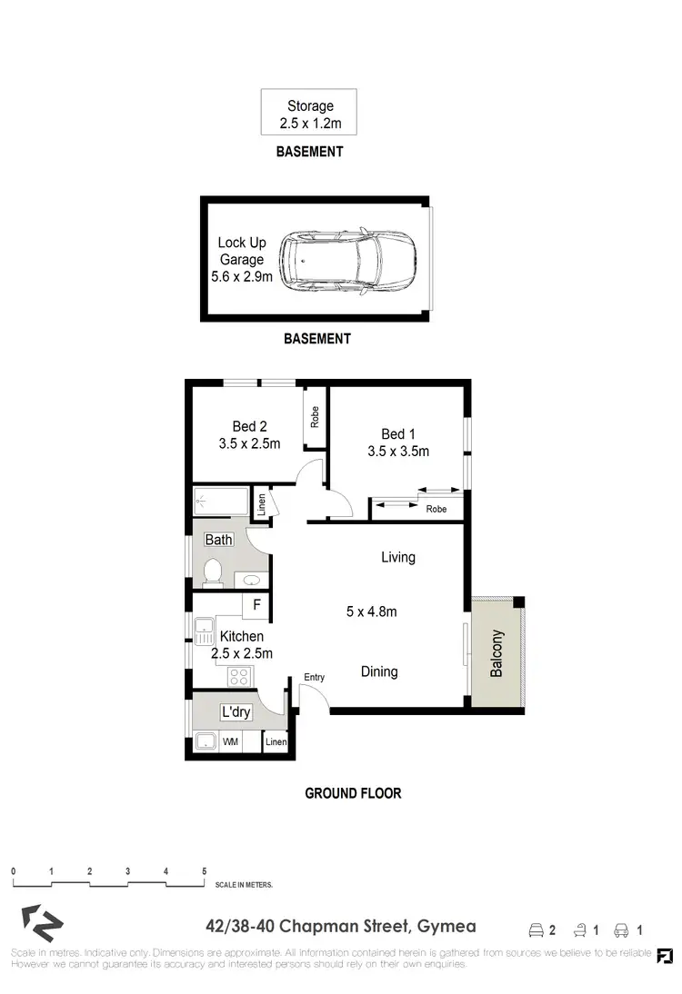 Floorplan of Homely apartment listing, 42/38-40 Chapman Street, Gymea NSW 2227