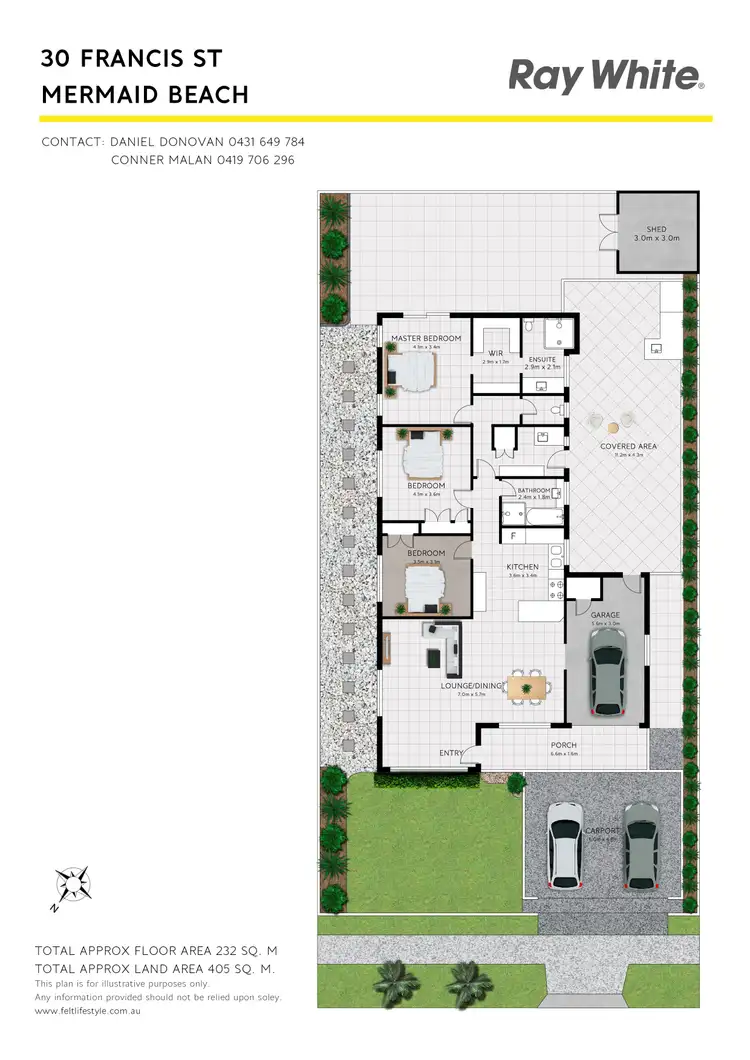 Floorplan of Homely house listing, 30 Francis Street, Mermaid Beach QLD 4218