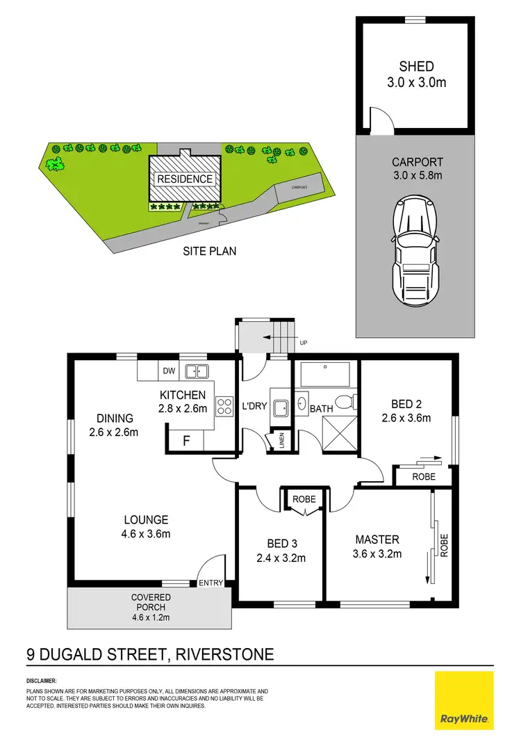 Floorplan of Homely house listing, 9 Dugald Street, Riverstone NSW 2765