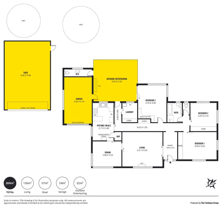 Floorplan of Homely house listing, 18 Williss Drive, Normanville SA 5204