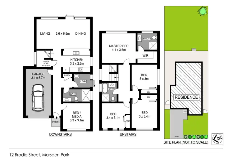 Floorplan of Homely house listing, 12 Brodie Street, Marsden Park NSW 2765
