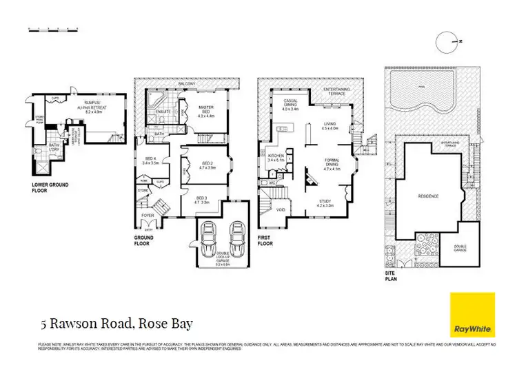 Floorplan of Homely house listing, 5 Rawson Road, Rose Bay NSW 2029