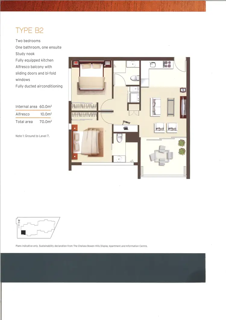 Floorplan of Homely apartment listing, 2046/16 Hamilton Place, Bowen Hills QLD 4006