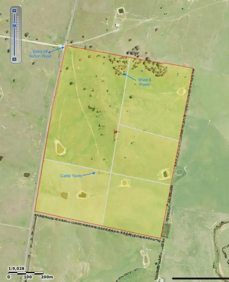 Floorplan of Homely land listing, 3152 Sutton Road, Sutton NSW 2620
