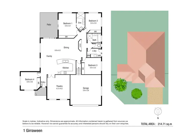 Floorplan of Homely house listing, 1 Girraween Avenue, Douglas QLD 4814