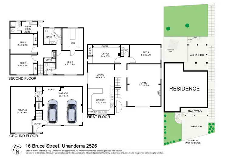 Floorplan of Homely house listing, 16 Bruce Street, Unanderra NSW 2526