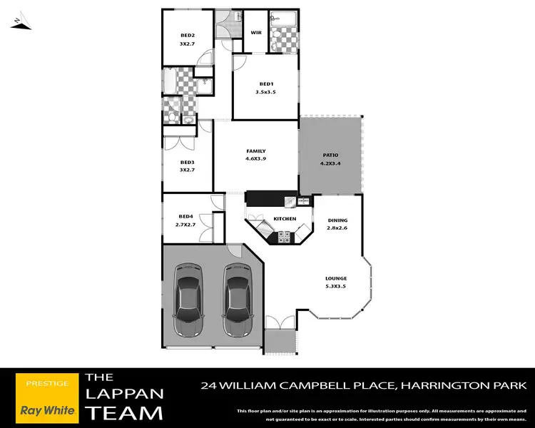 Floorplan of Homely house listing, 24 William Campbell Avenue, Harrington Park NSW 2567