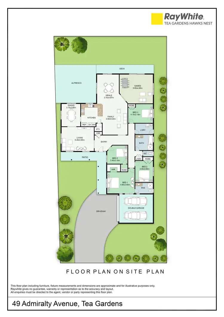 Floorplan of Homely house listing, 49 Admiralty Avenue, Tea Gardens NSW 2324