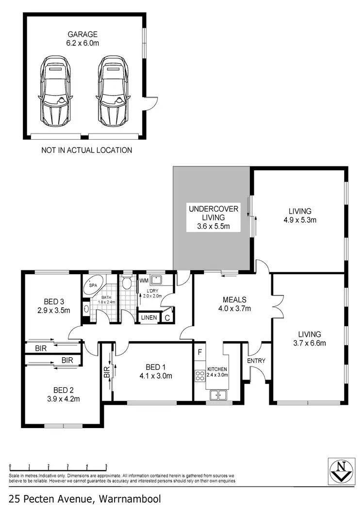 Floorplan of Homely house listing, 25 Pecten Avenue, Warrnambool VIC 3280