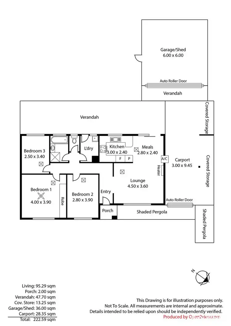 Floorplan of Homely house listing, 20 Brandt Street, Flagstaff Hill SA 5159