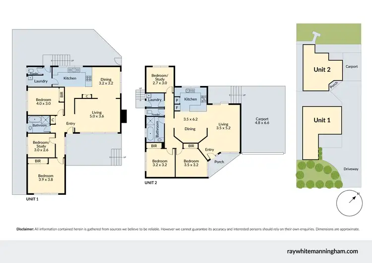 Floorplan of Homely unit listing, 81 Tunstall Road, Donvale VIC 3111