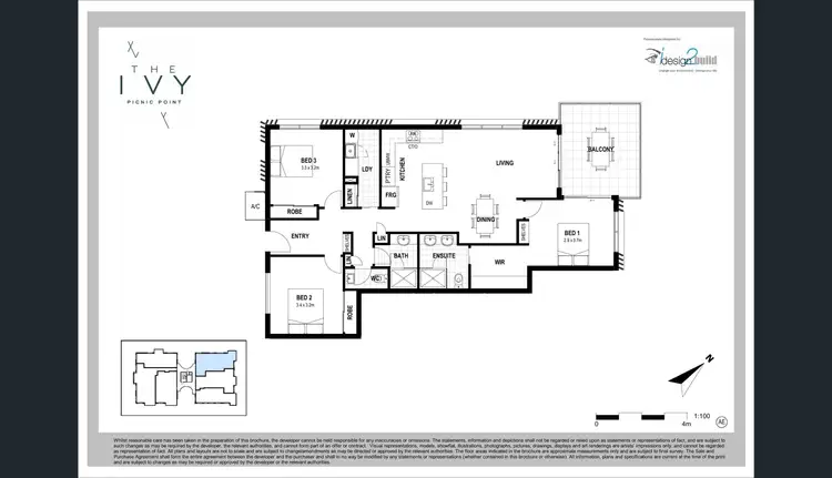 Floorplan of Homely unit listing, 11/26 Picnic Point Esplanade, Maroochydore QLD 4558