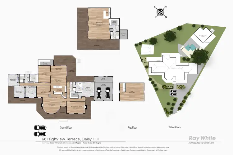 Floorplan of Homely house listing, 66 Highview Terrace, Daisy Hill QLD 4127