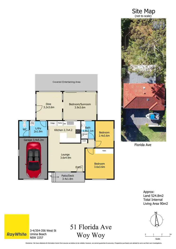 Floorplan of Homely house listing, 51 Florida Avenue, Woy Woy NSW 2256