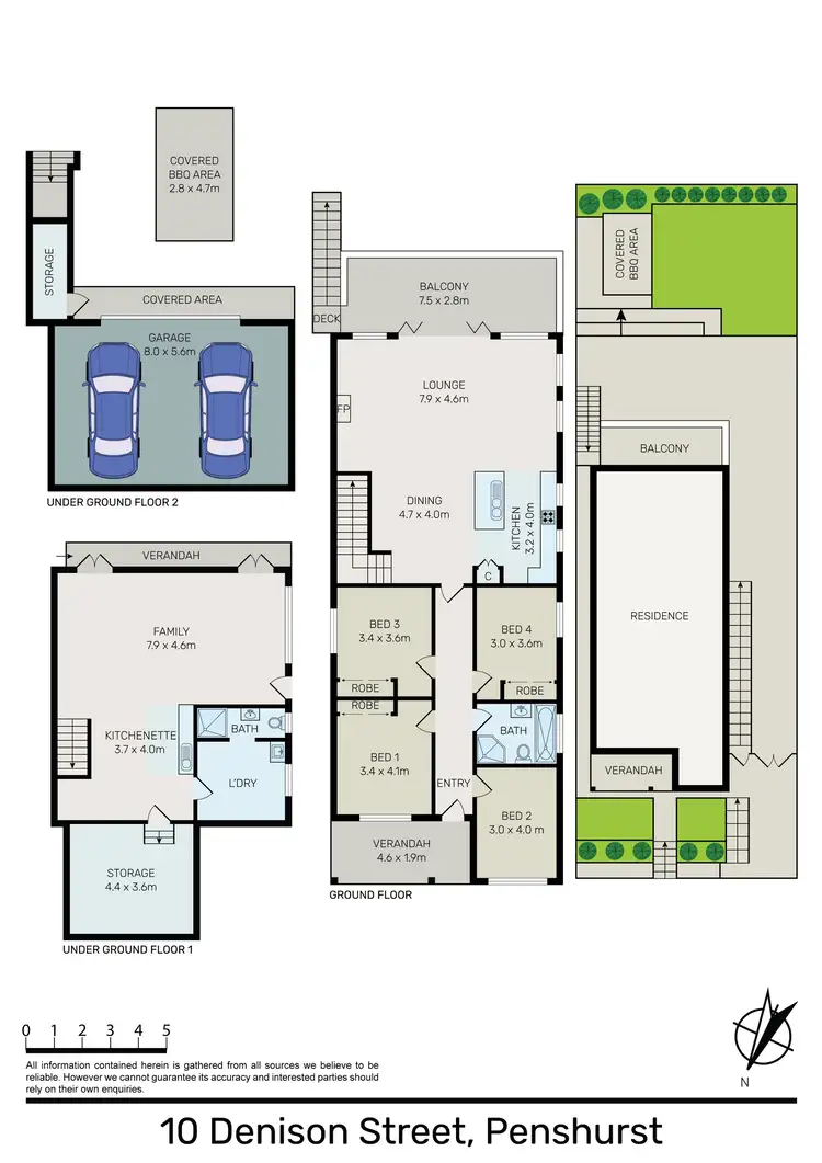 Floorplan of Homely house listing, 10 Denison Street, Penshurst NSW 2222
