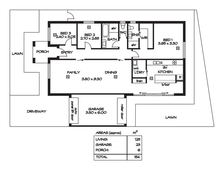 Floorplan of Homely house listing, 1B Nigel Street, Ingle Farm SA 5098
