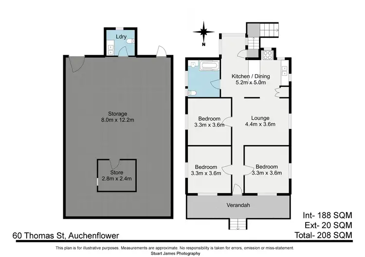 Floorplan of Homely house listing, 60 Thomas Street, Auchenflower QLD 4066