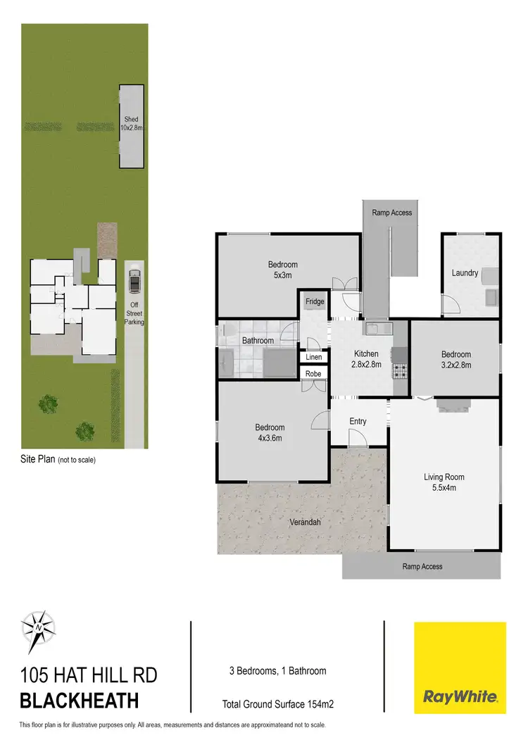 Floorplan of Homely house listing, 105 Hat Hill Road, Blackheath NSW 2785