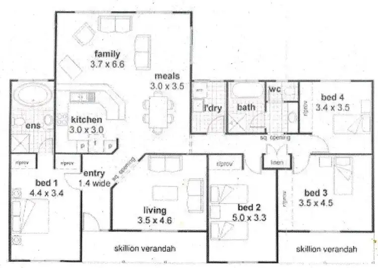Floorplan of Homely house listing, 83 Old Mill Road, Yengarie QLD 4650