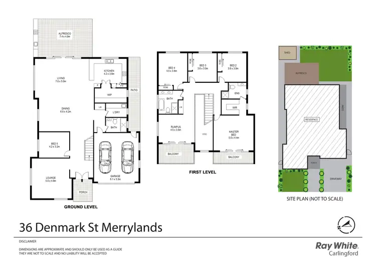 Floorplan of Homely house listing, 36 Denmark Street, Merrylands NSW 2160