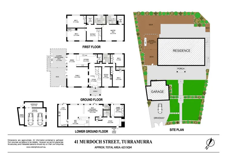 Floorplan of Homely house listing, 41 Murdoch Street, Turramurra NSW 2074