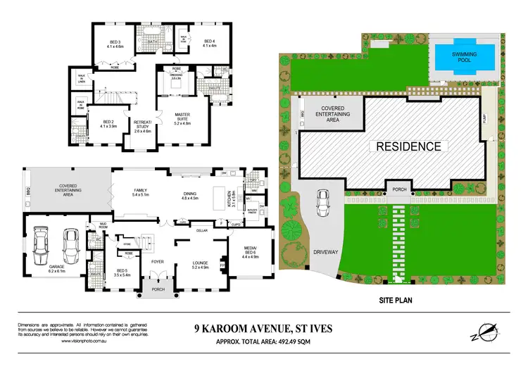 Floorplan of Homely house listing, 9 Karoom Avenue, St Ives NSW 2075