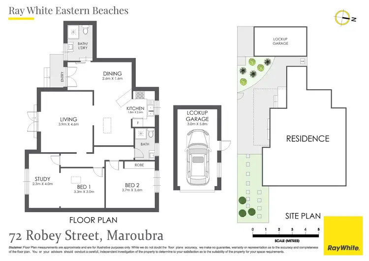 Floorplan of Homely house listing, 72 Robey Street, Maroubra NSW 2035