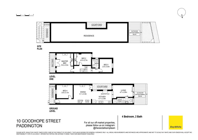 Floorplan of Homely house listing, 10 Goodhope Street, Paddington NSW 2021